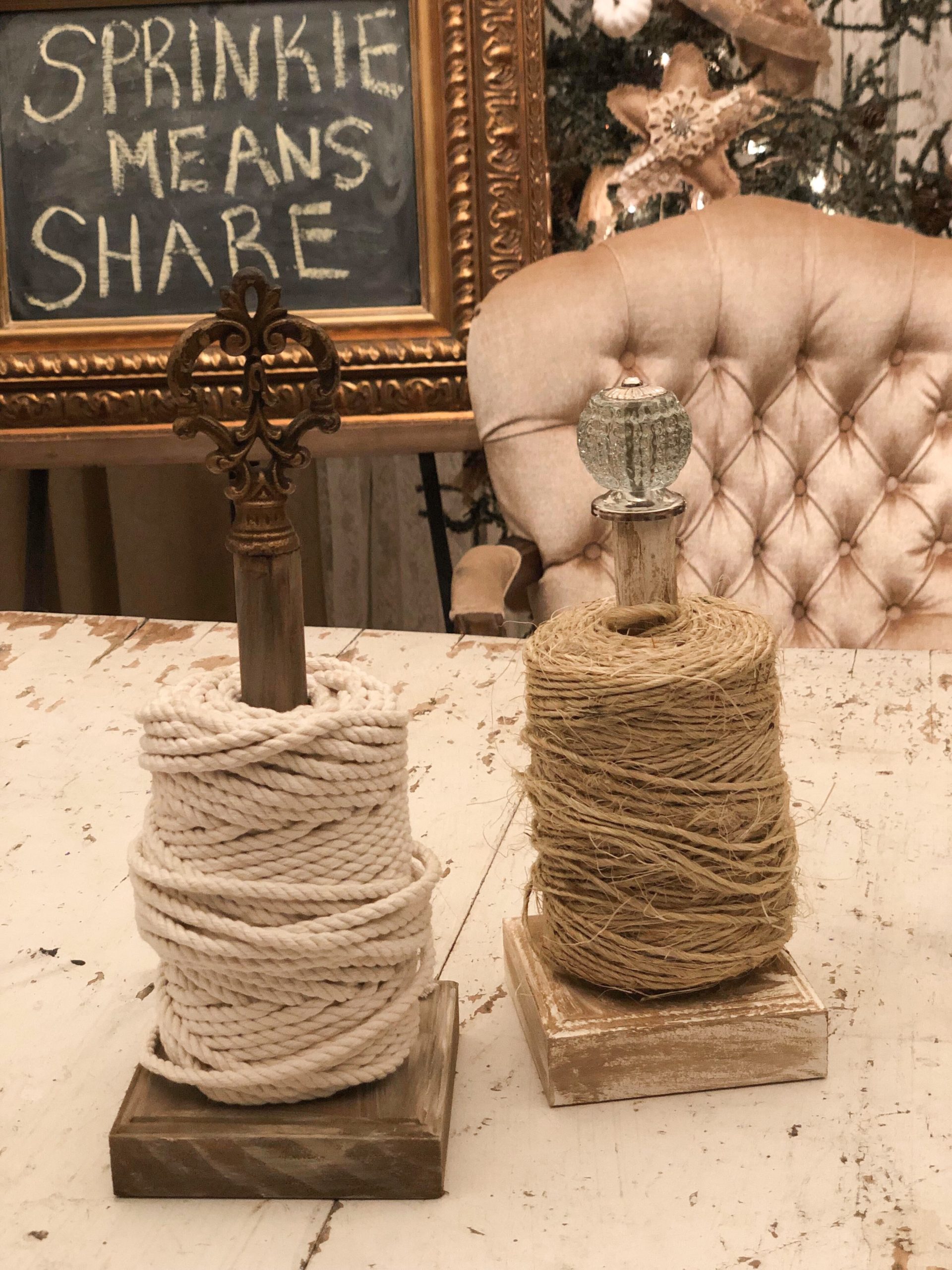DIY Twine Holder The Shabby Tree