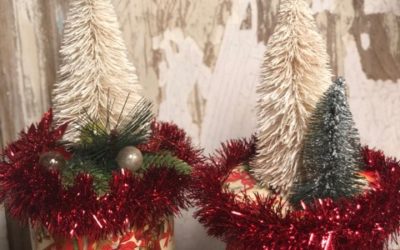 DIY Decoupaged Decorative Christmas Box
