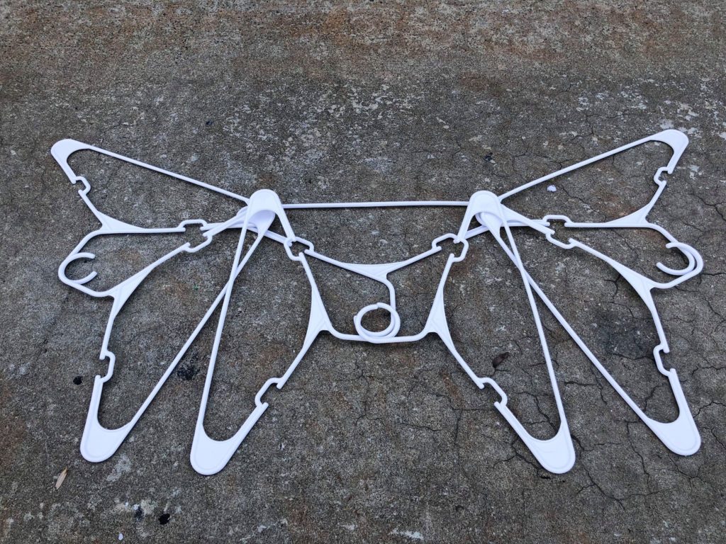 DIY Plastic Hanger Angel The Shabby Tree DIY Plastic Hanger Angel The Shabby Tree