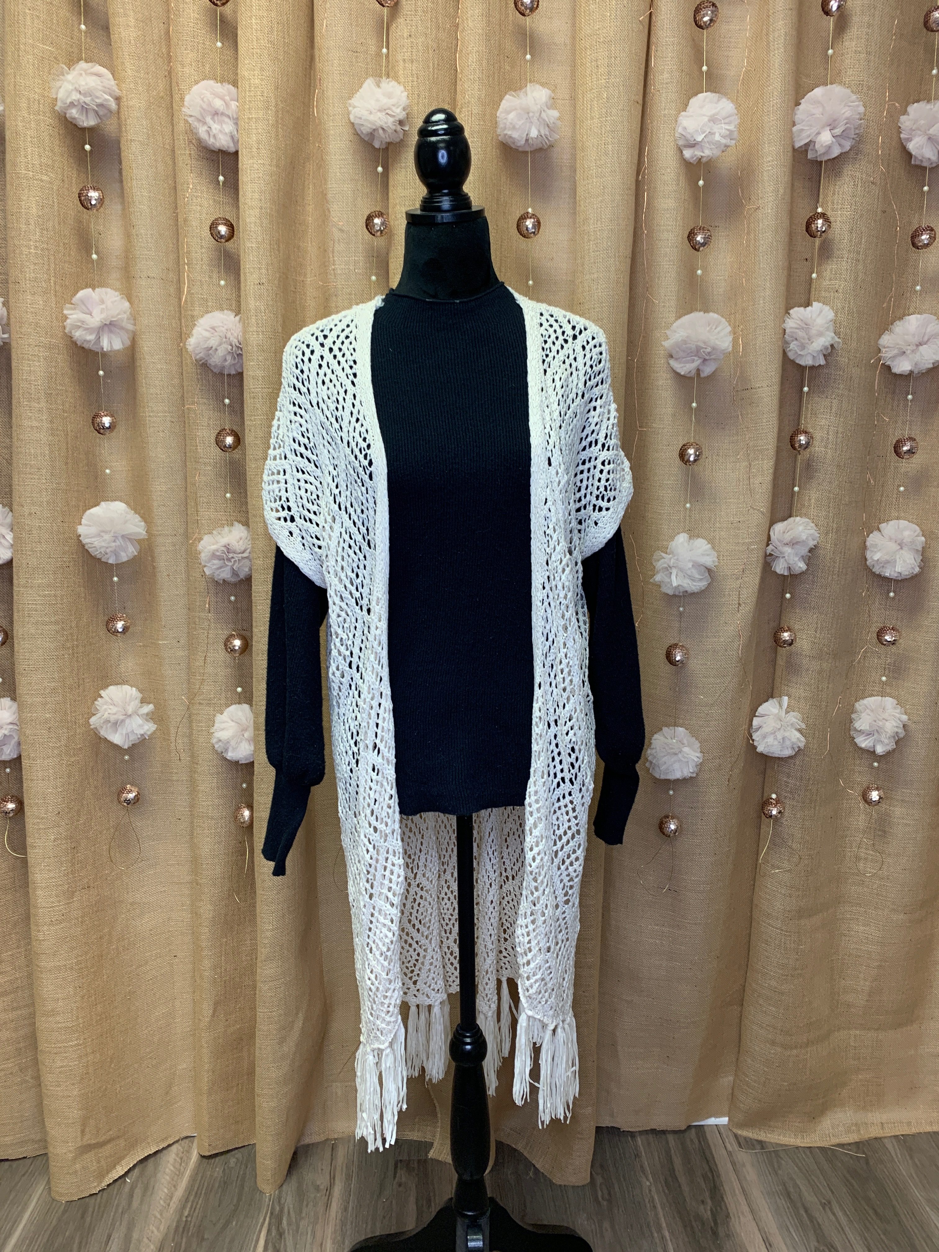 Crochet Draped Cardigan The Shabby Tree