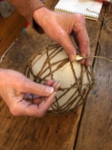 DIY Twine Balls - The Shabby Tree