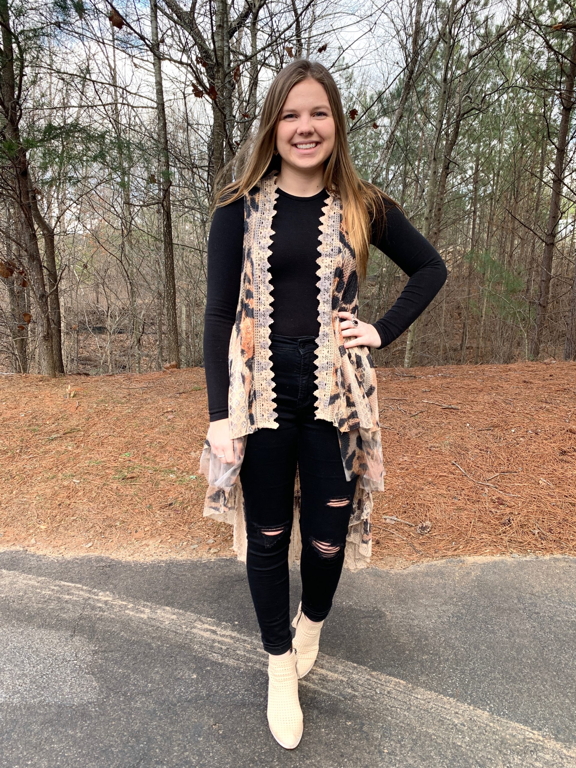 Leopard Vest The Shabby Tree