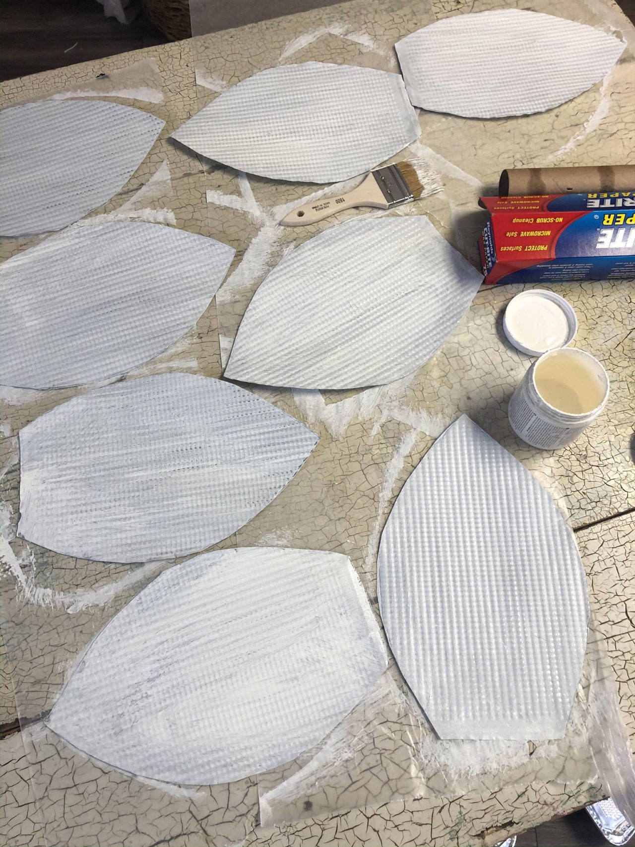 DIY Tin Cookie Sheet Flower The Shabby Tree