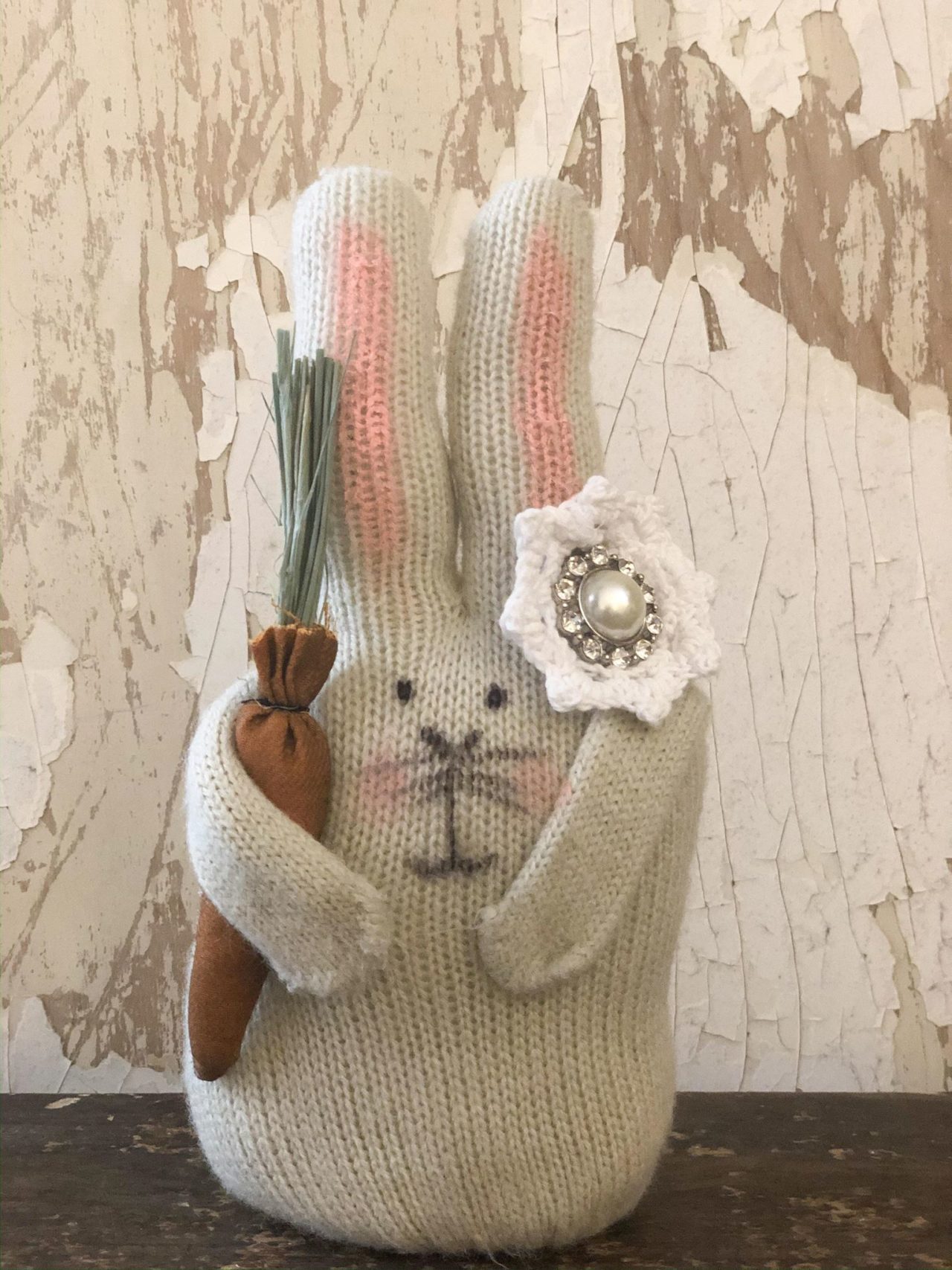 DIY Glove Bunny The Shabby Tree