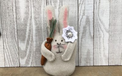 DIY Glove Bunny