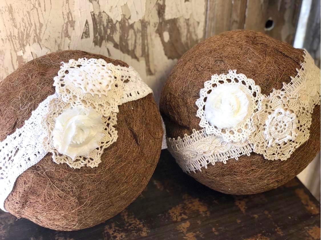 DIY Coco Liner Balls The Shabby Tree