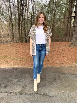 Lizzy Leopard Cardigan