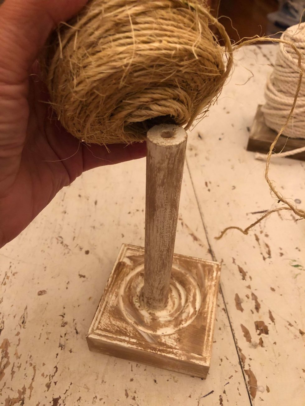 DIY Twine Holder The Shabby Tree