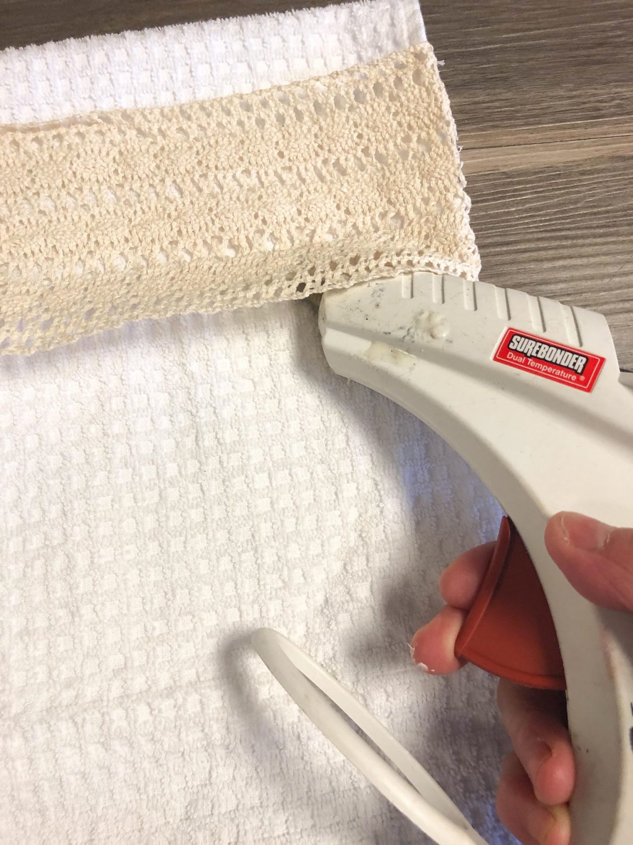 DIY Decorative Hanging Towel The Shabby Tree