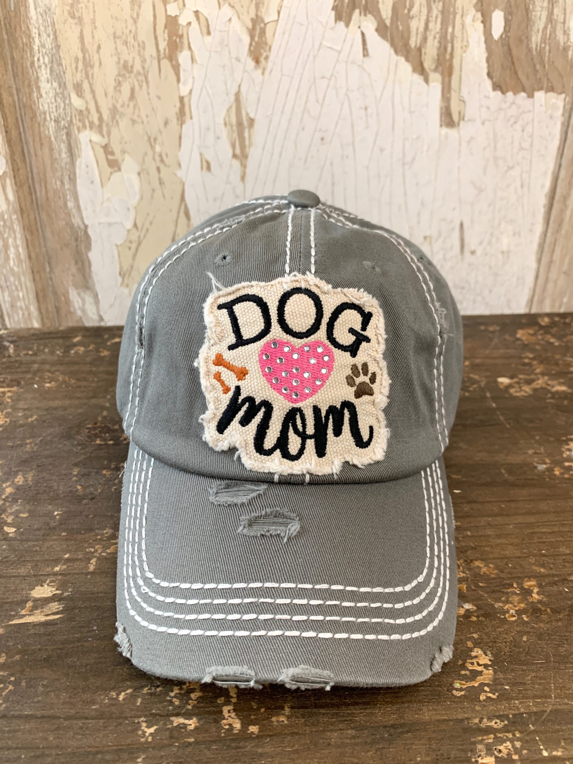 Dog Mom Hat Moss The Shabby Tree