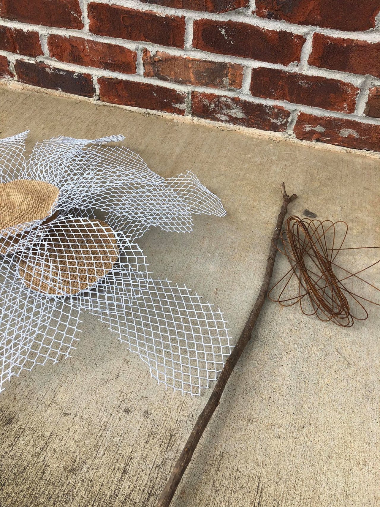 DIY Dollar Tree Mesh Basket Flowers - The Shabby Tree