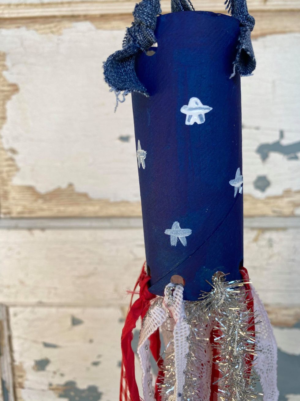 DIY Toilet Roll Windsock The Shabby Tree
