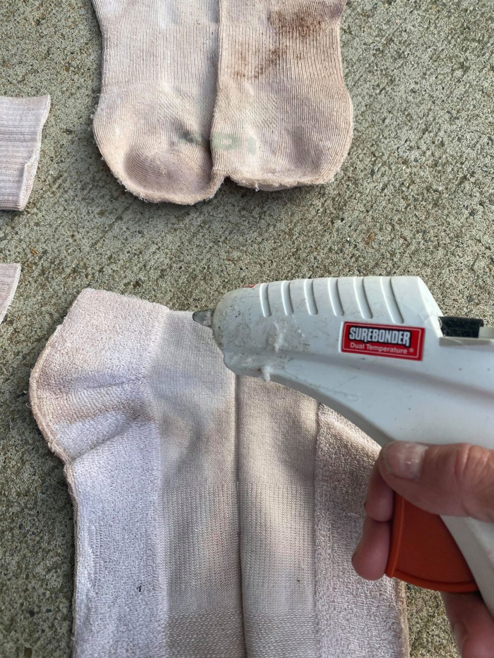 DIY Mop Head Santa The Shabby Tree