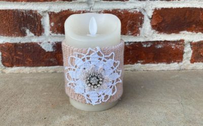 DIY Sock Candle Cover