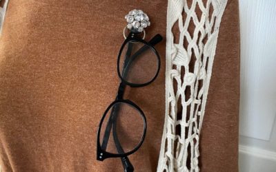 DIY Magnetic Eyeglasses Holder