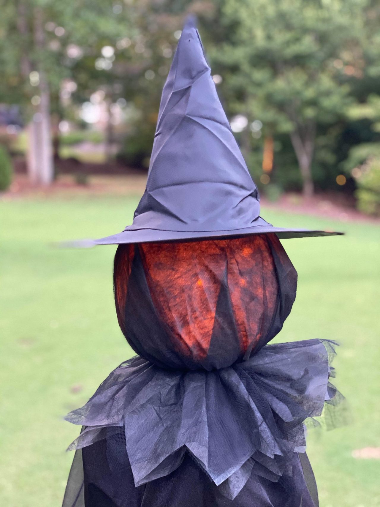 DIY Pumpkin Yard Witches The Shabby Tree
