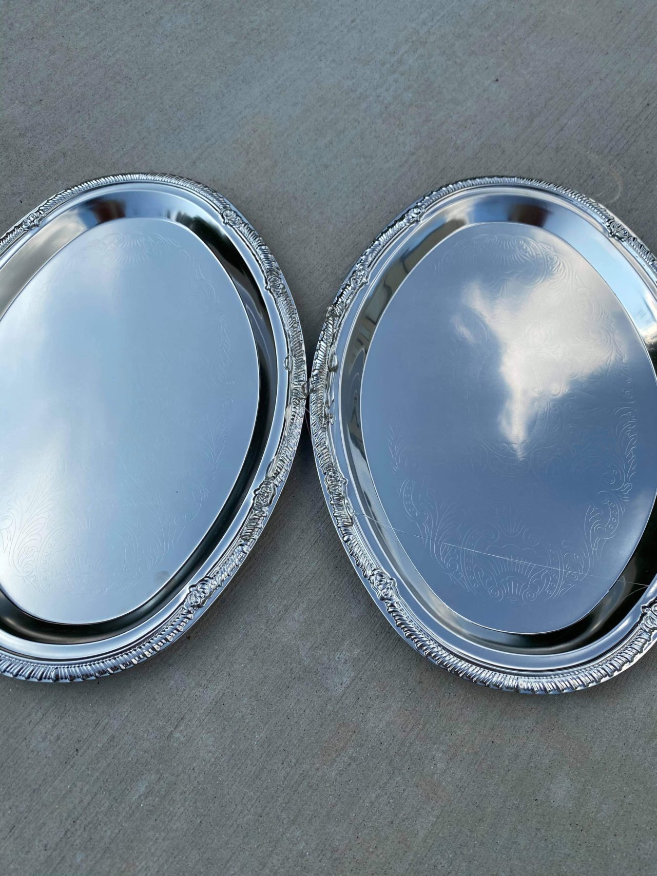 DIY Dollar Tree Silver Platter Pumpkin The Shabby Tree