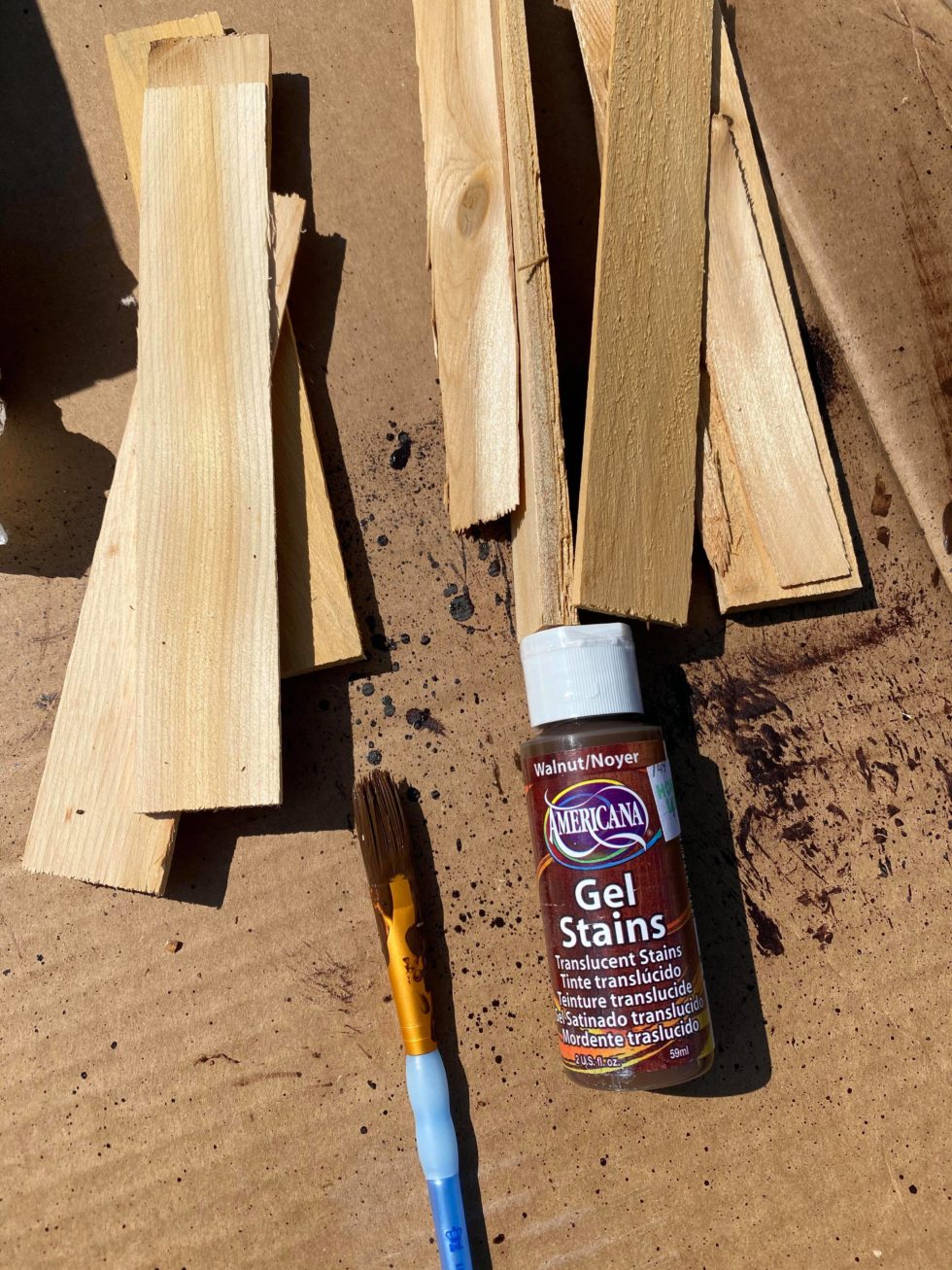 DIY wooden Shim Tree Ornament The Shabby Tree