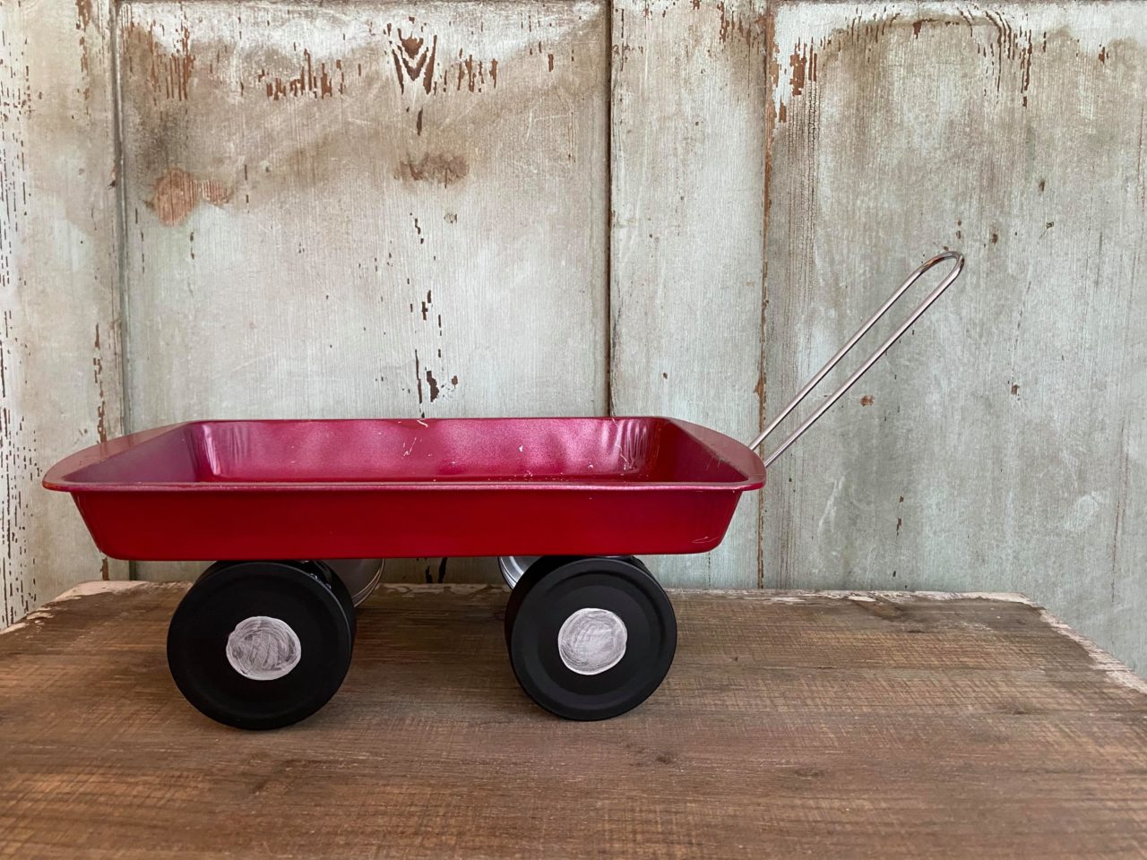 DIY Dollar Tree Wagon The Shabby Tree