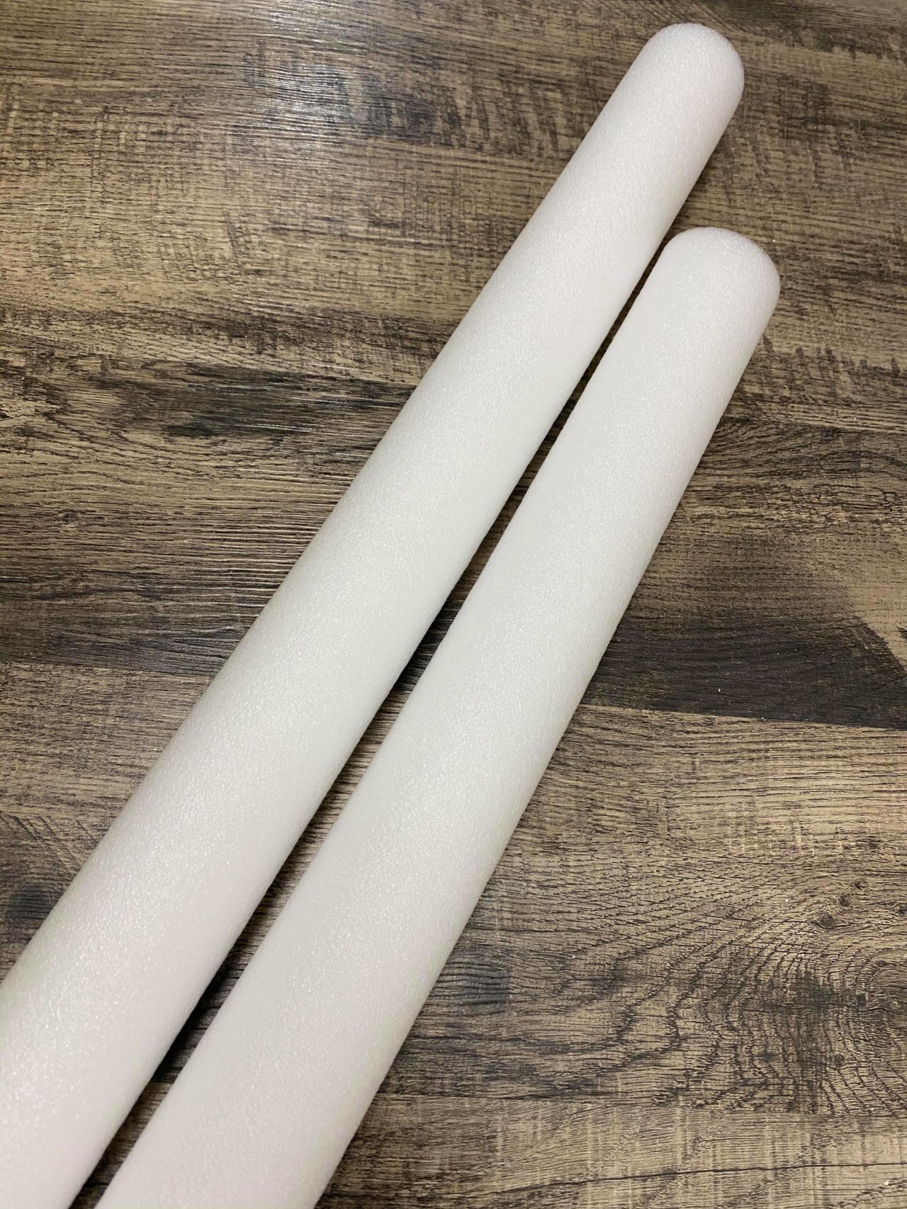 DIY Pool Noodle Candles The Shabby Tree