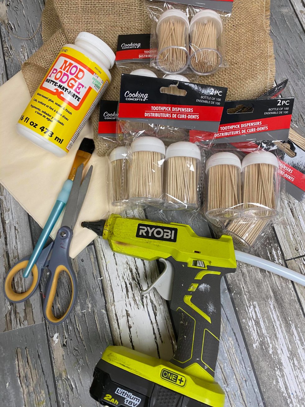 Dollar Tree Toothpick Dispenser Craft The Shabby Tree