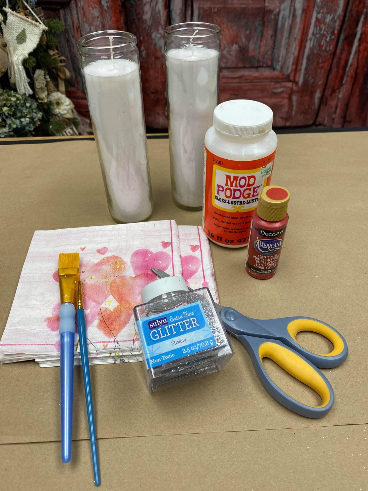 Dollar Tree Candle Makeover The Shabby Tree