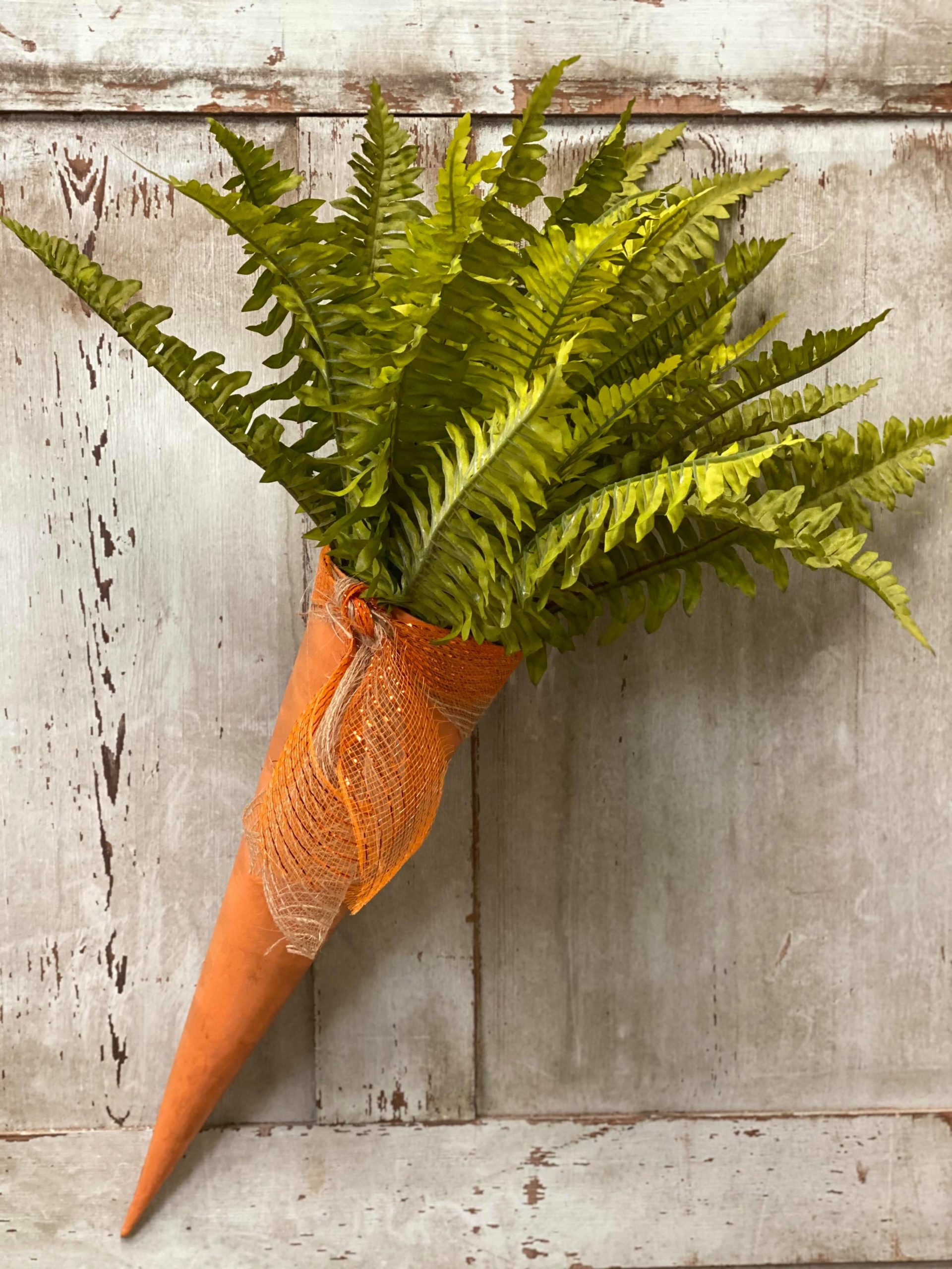 Decorative Cone Carrot - The Shabby Tree