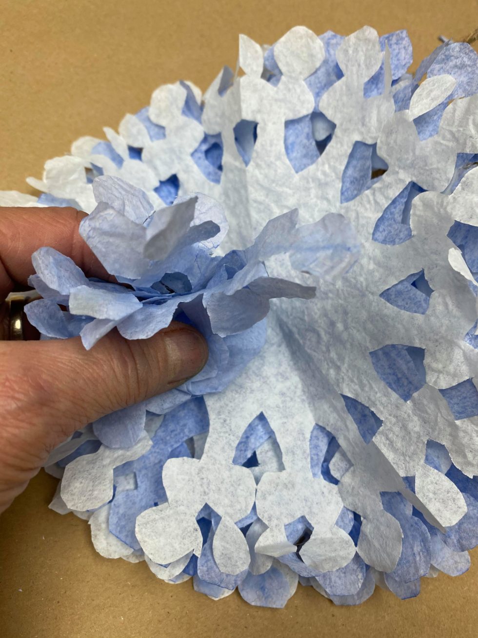 DIY Coffee Filter Hydrangea The Shabby Tree