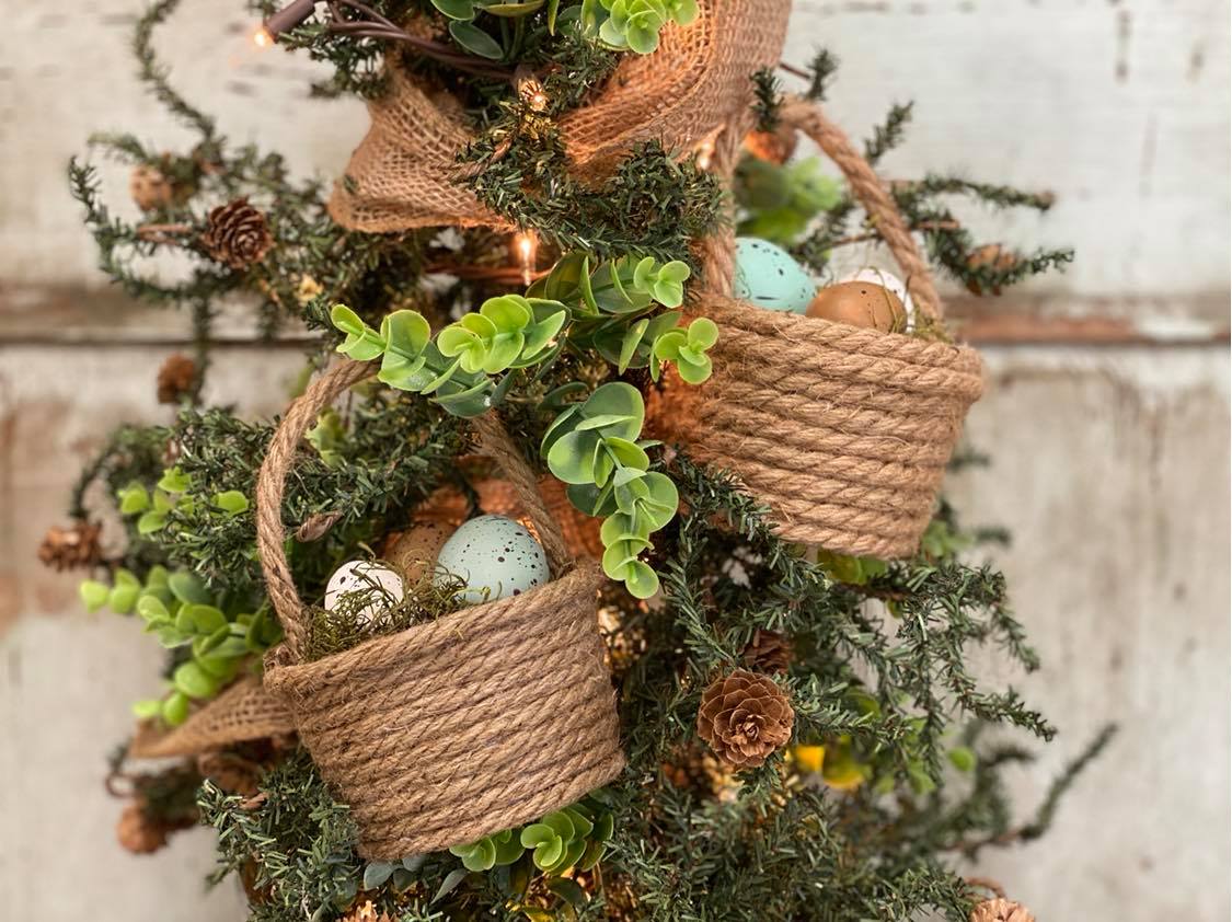 Paper Cup DIY Basket - The Shabby Tree