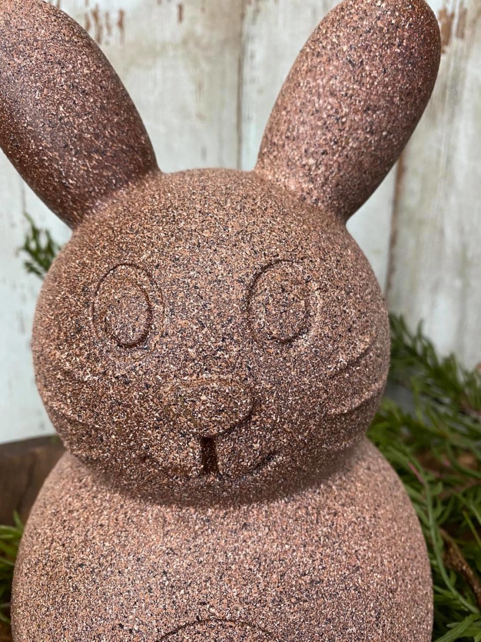 DIY Stone Dollar Tree Bunny The Shabby Tree