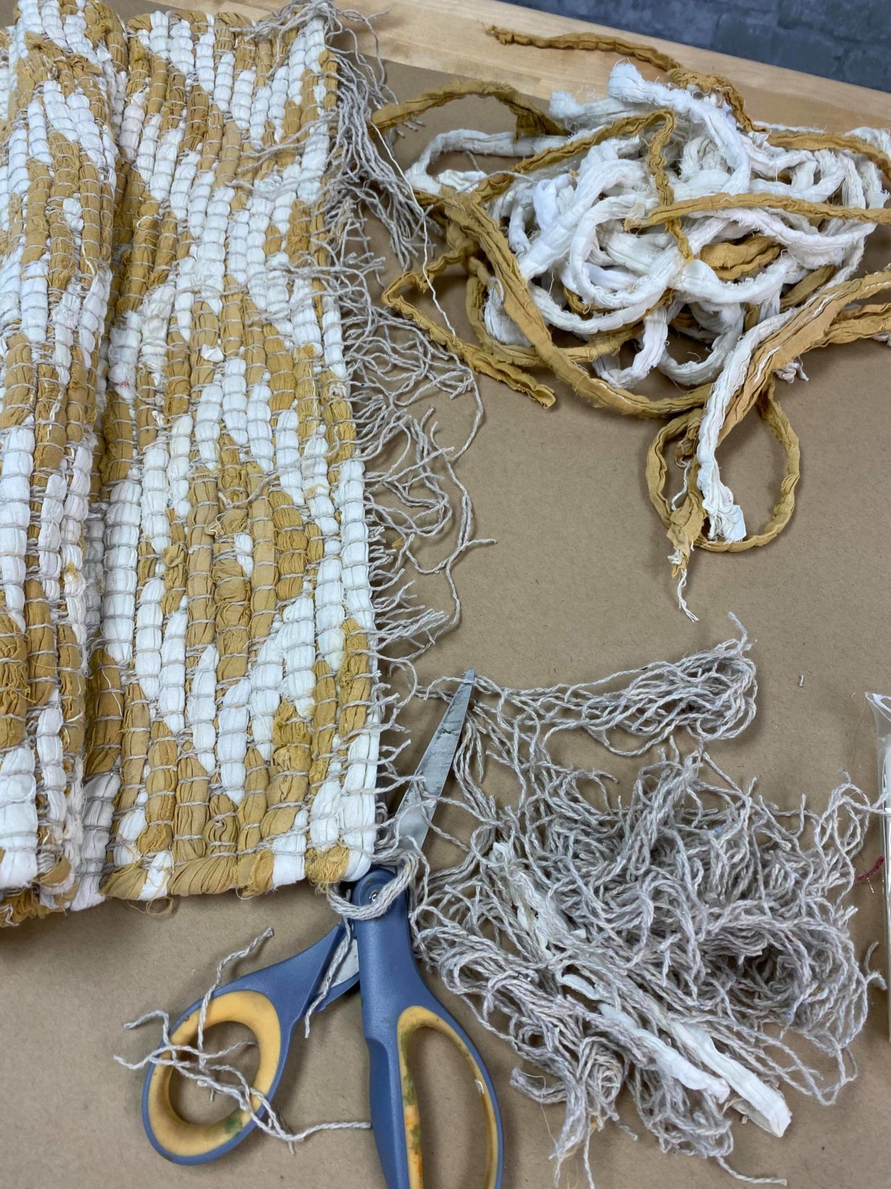 DIY Braided Rag Basket The Shabby Tree