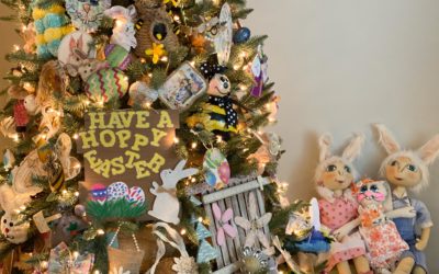 Spring And Easter Tree At The Shabby Tree Warehouse