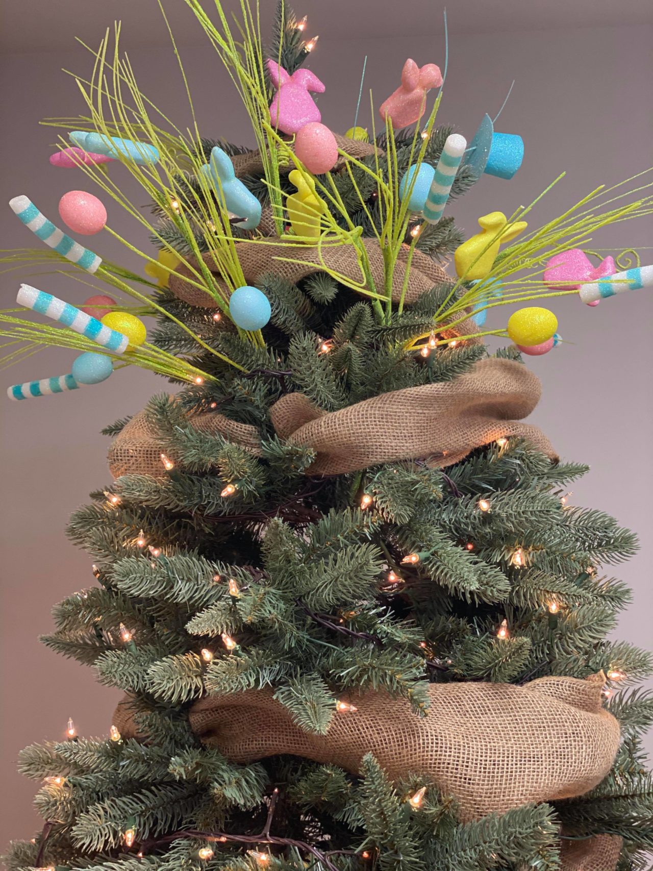 Spring And Easter Tree At The Shabby Tree Warehouse - The Shabby Tree