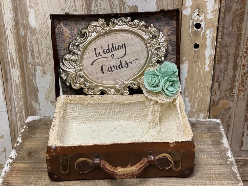 DIY Wedding Card Holder The Shabby Tree