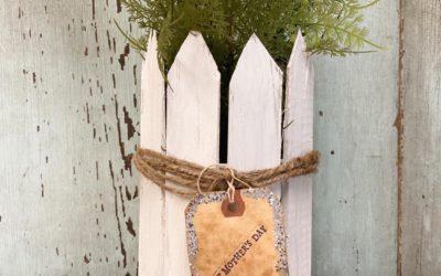 DIY Picket Fence Container