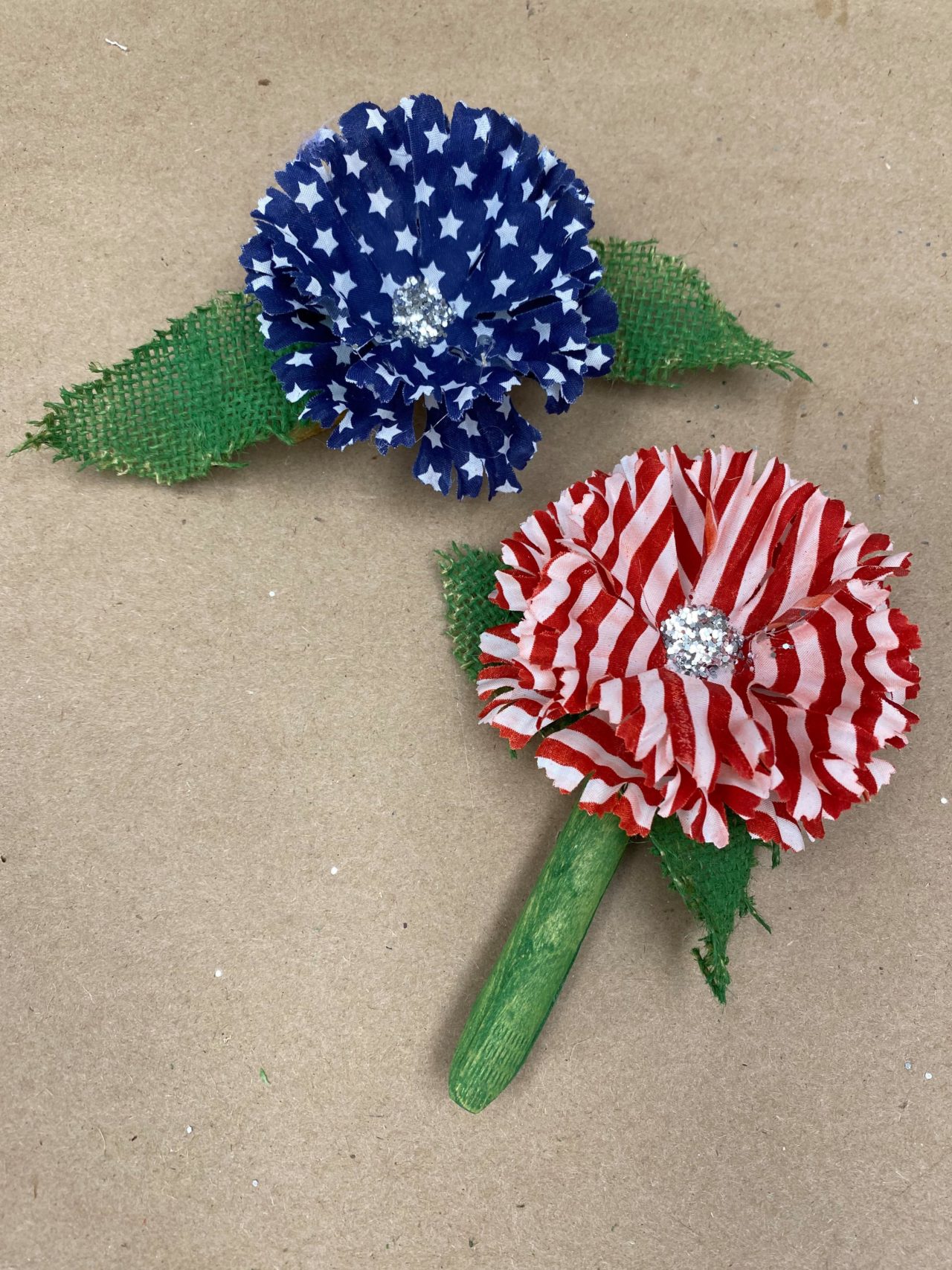 DIY Clip On Flowers The Shabby Tree