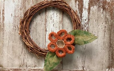DIY Flower Using Recycled Paper Towel Roll