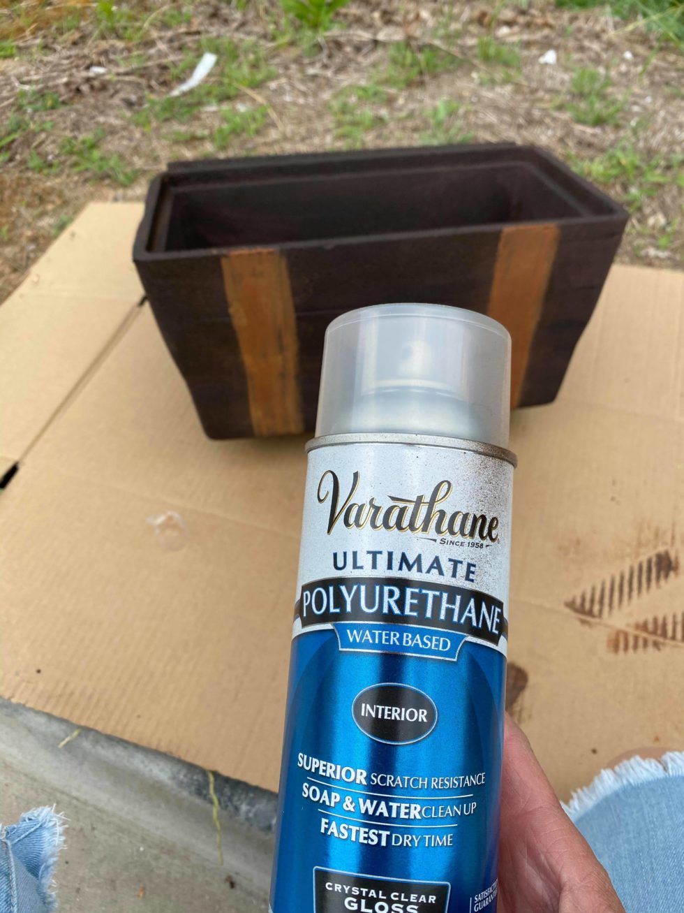 Dollar Tree Styrofoam Cooler Makeover The Shabby Tree