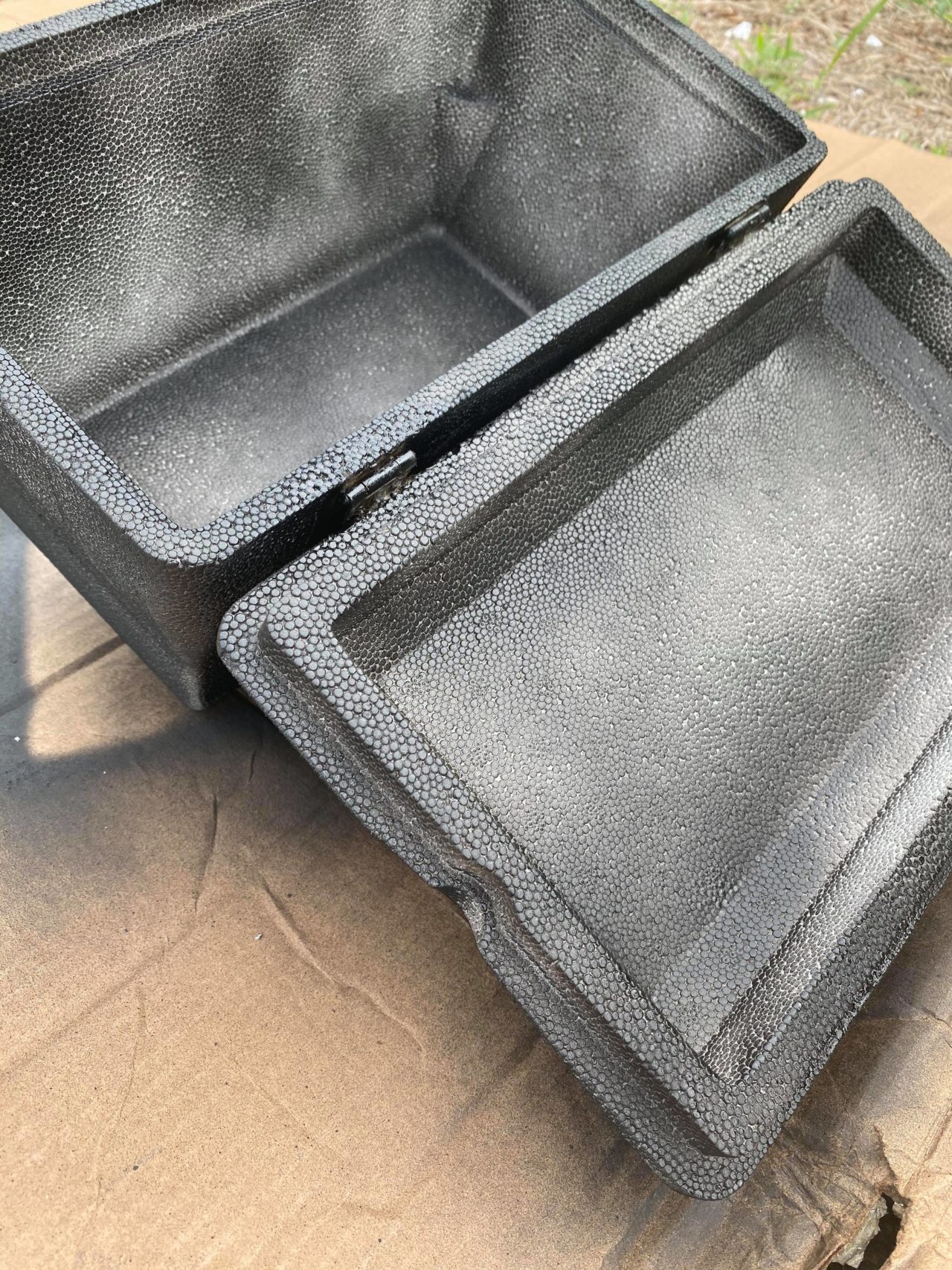 Dollar Tree Styrofoam Cooler Makeover The Shabby Tree