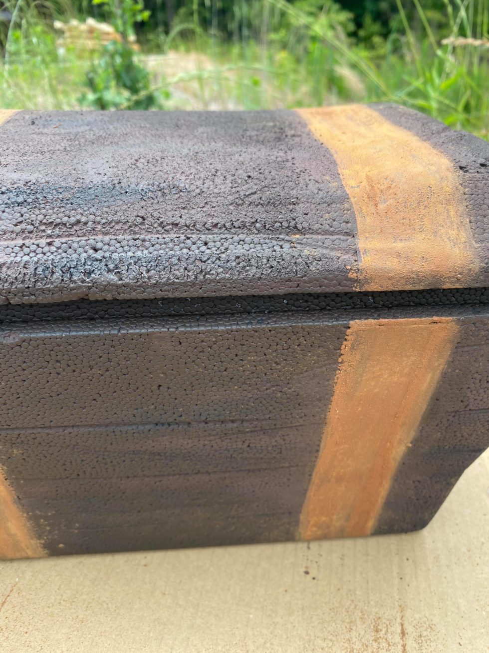 Dollar Tree Styrofoam Cooler Makeover The Shabby Tree