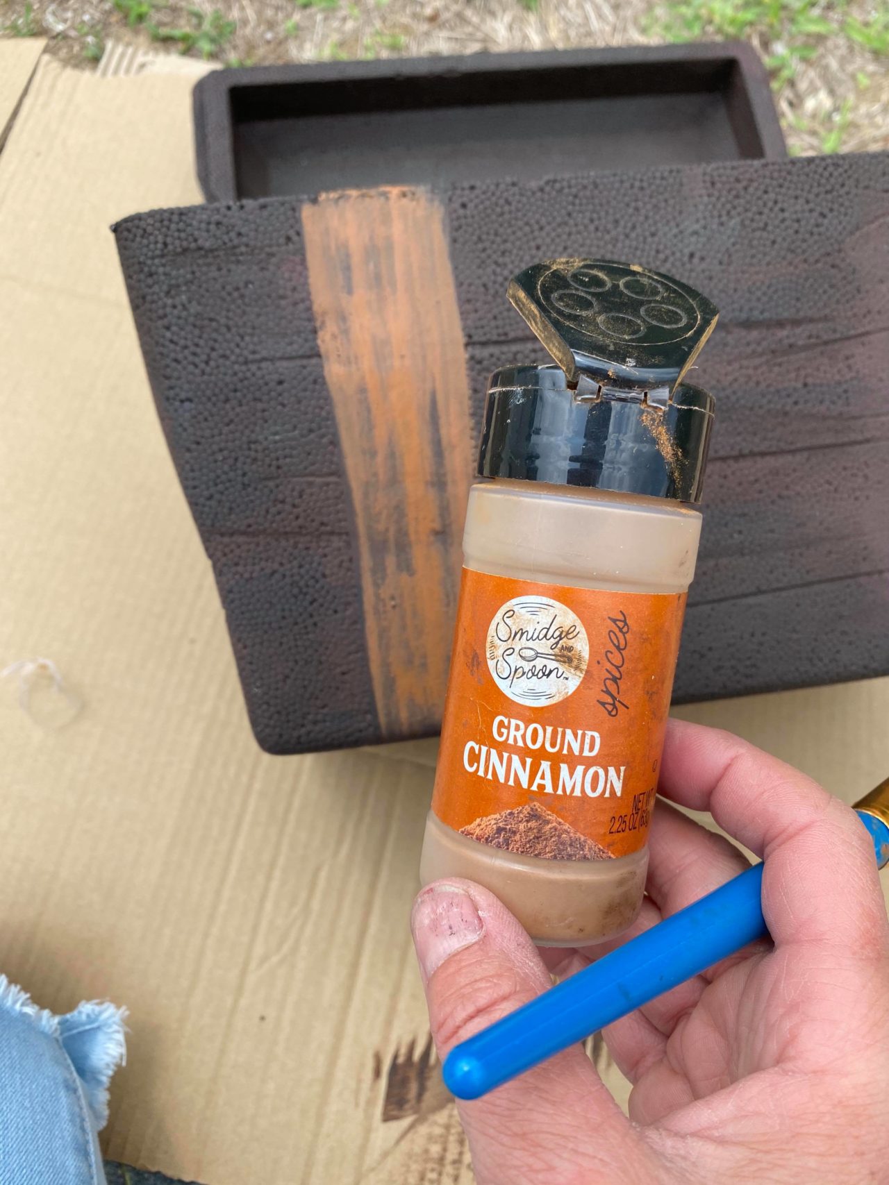 Dollar Tree Styrofoam Cooler Makeover The Shabby Tree