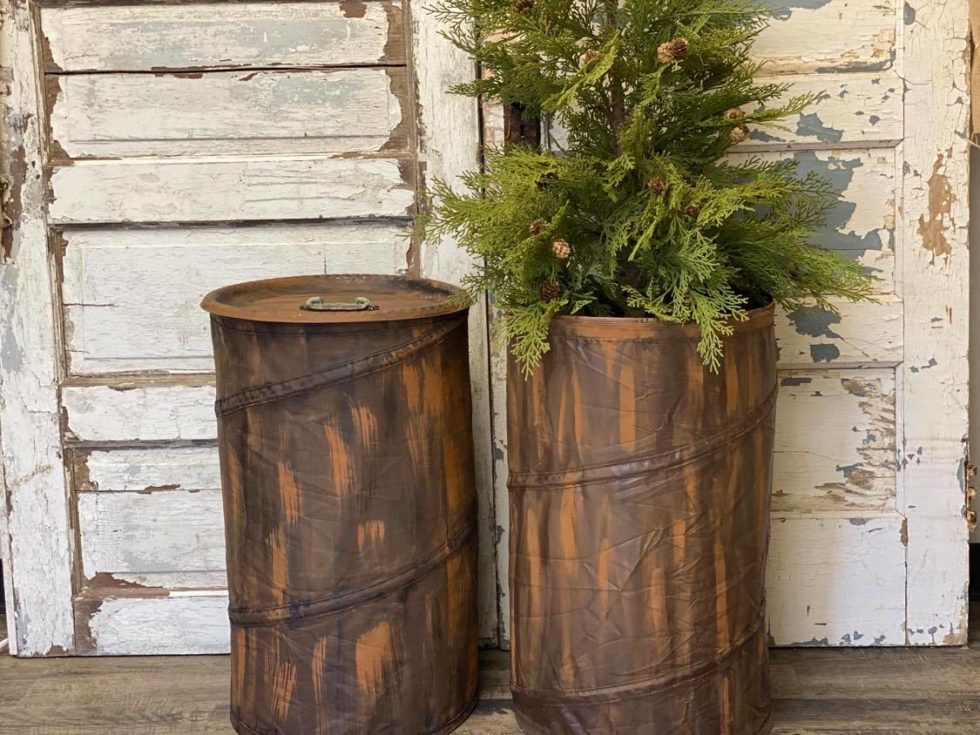 DIY Pop Up Barrel The Shabby Tree