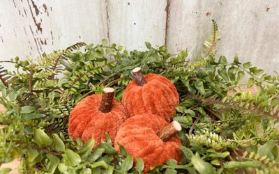DIY Yarn Pumpkin