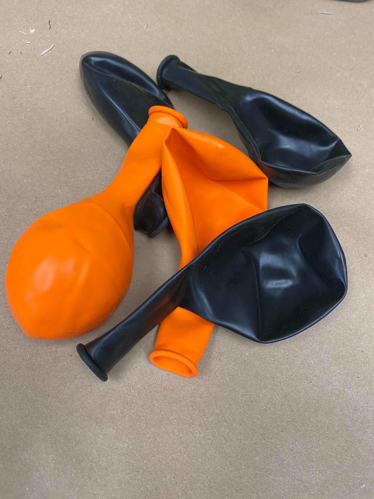 Diy Balloon Pumpkins The Shabby Tree