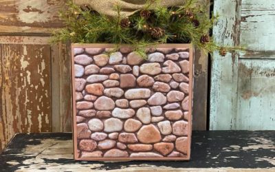 Dollar Tree Self-Adhesive Wall Tile Craft