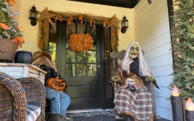 Front Porch for Halloween “2021”
