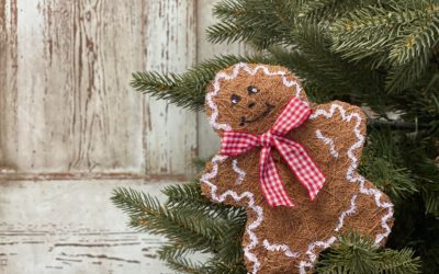 DIY Gingerbread Man Ornament Using Dollar Tree Coco Liner
