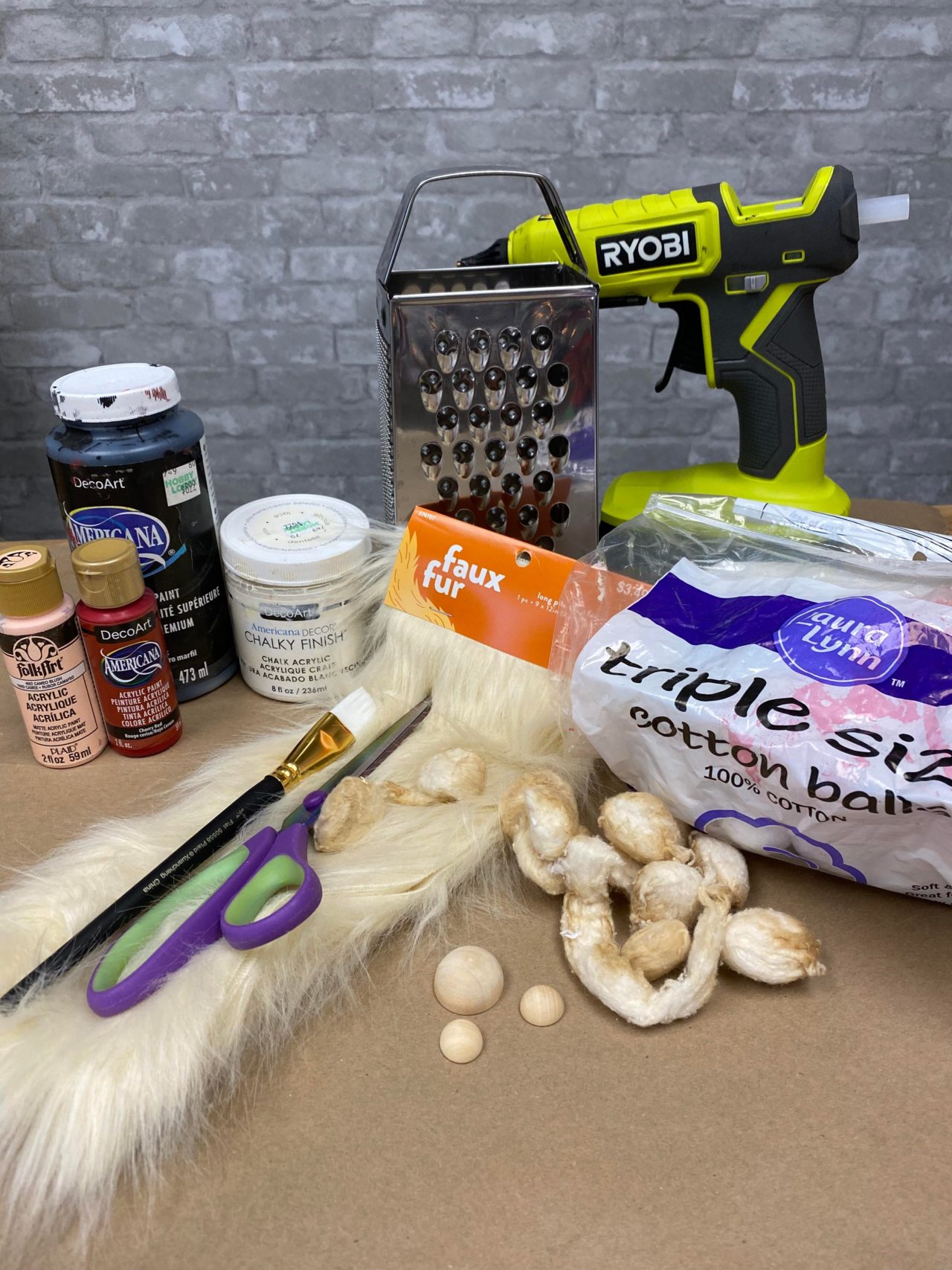 DIY Grater Santa The Shabby Tree