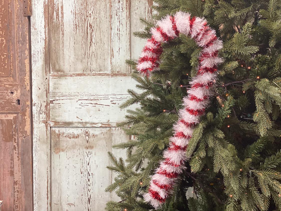 Candy Cane Christmas Paper Towel Holder