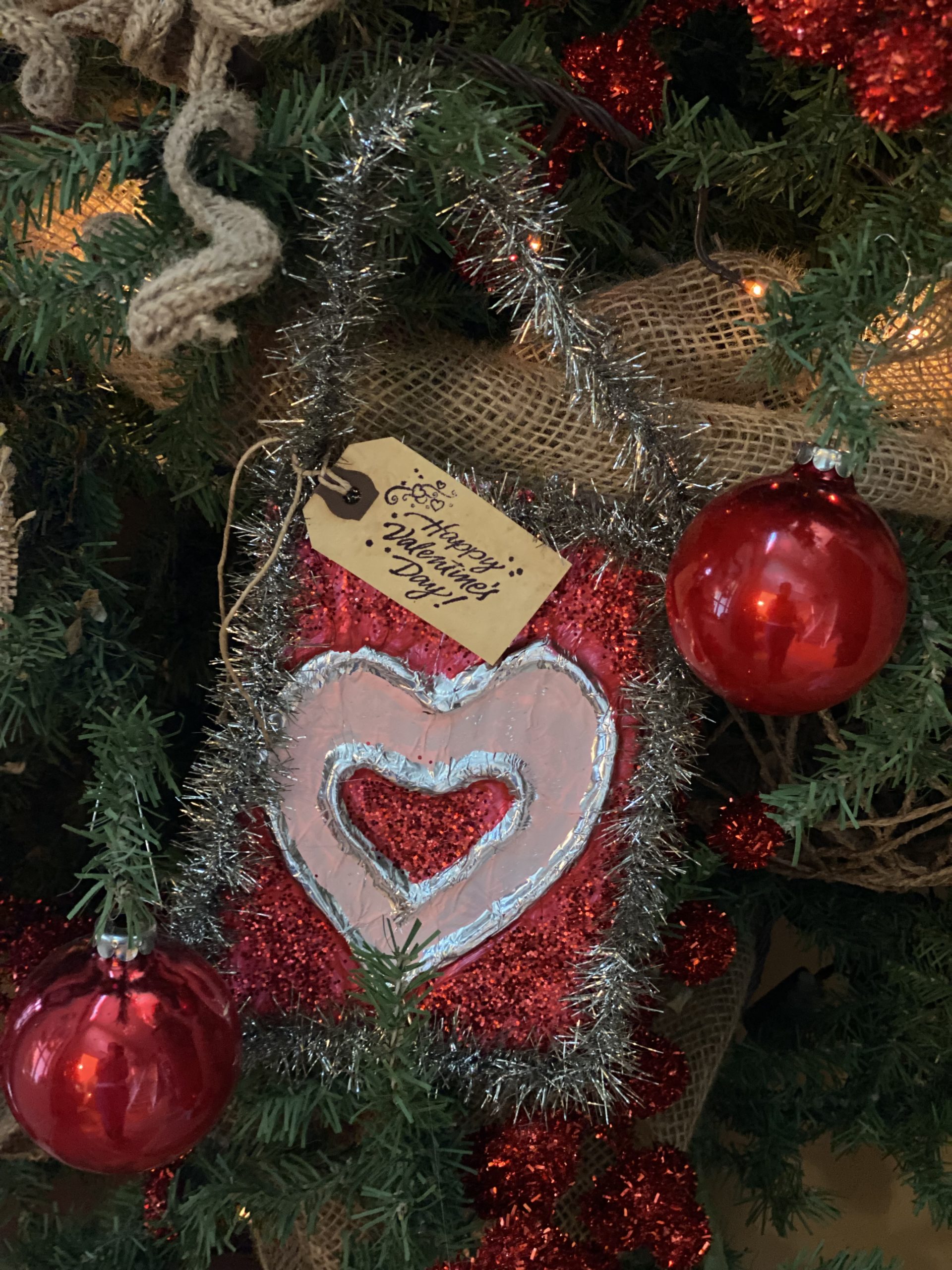 Aluminum Foil Christmas Tree Ornaments - The Joy of Sharing